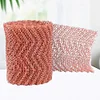 Copper Mesh Slug Repeller Rustproof Copper Net for Pest Control (12.7cmx10m)
