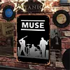 Muse - Panneaux en &eacute;tain m&eacute;tallique(20*30cm/30*40cm) - Musique