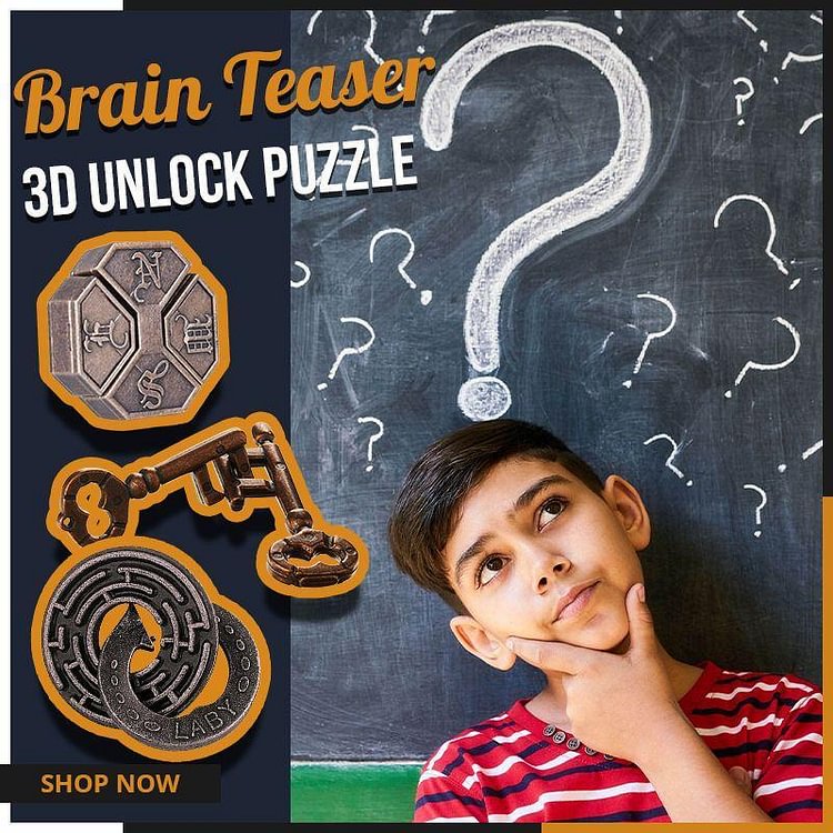 Brain Teaser 3D Unlock Puzzles