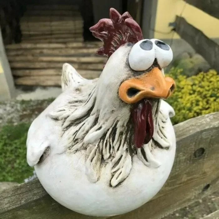 [50% OFF] Funny Chicken Garden Fence Decoration