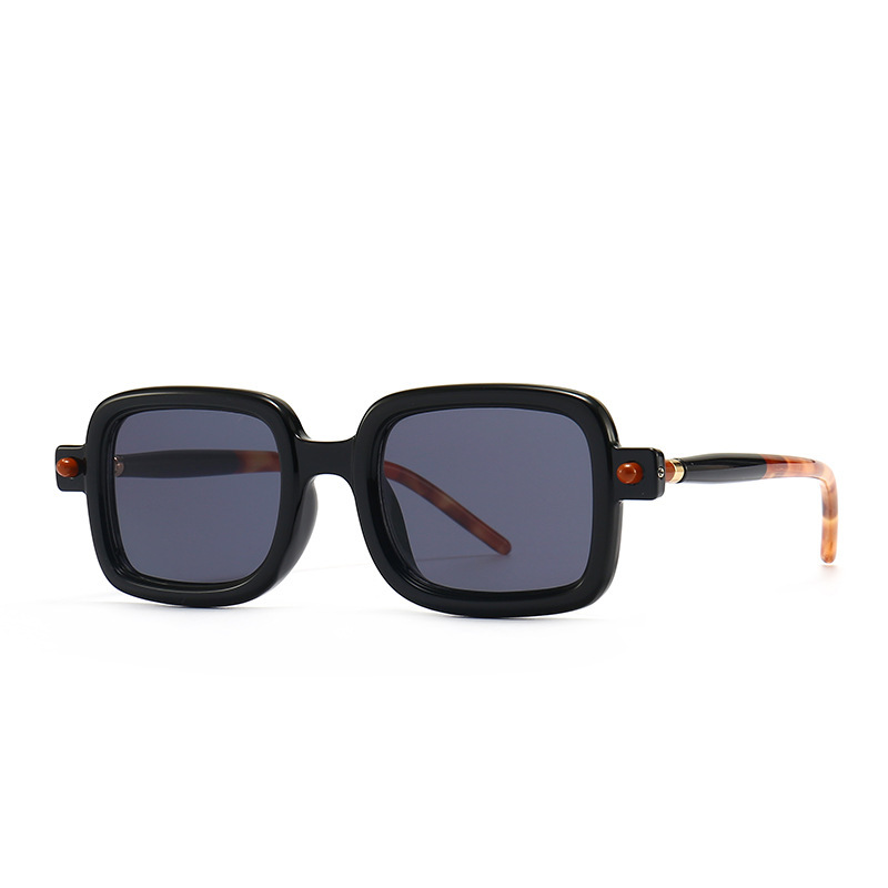 Fashion Casual Elderly Men Sunglasses With Plastic Glasses Frame 