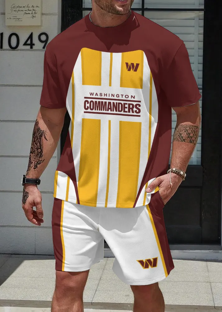 Washington Commanders  Limited Edition Top And Shorts Two-Piece Suits