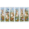 Landschaft 14CT 2 Strand Stamped Cross Stitch Bookmark Kit 30*50cm