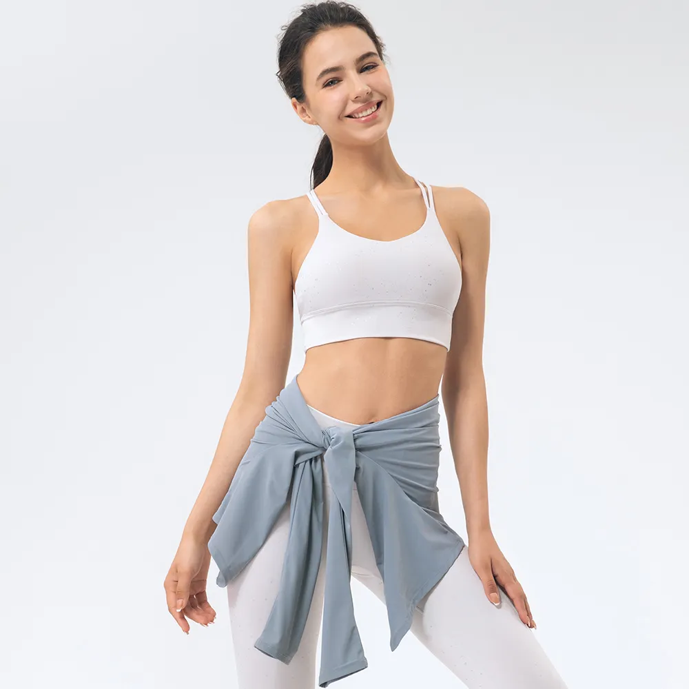 Hergymclothing long sleeve crop sports top