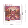 Schmetterling - Rundbohrer Diamantmalerei - 30 * 30cm