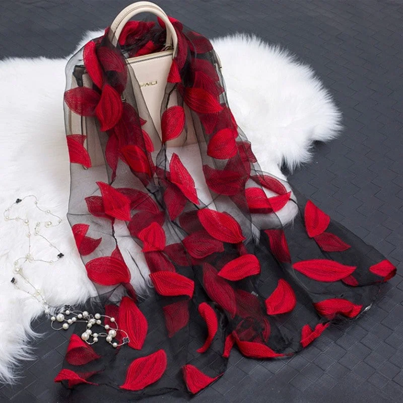 Chic and Fashionable Summer Silky Scarf