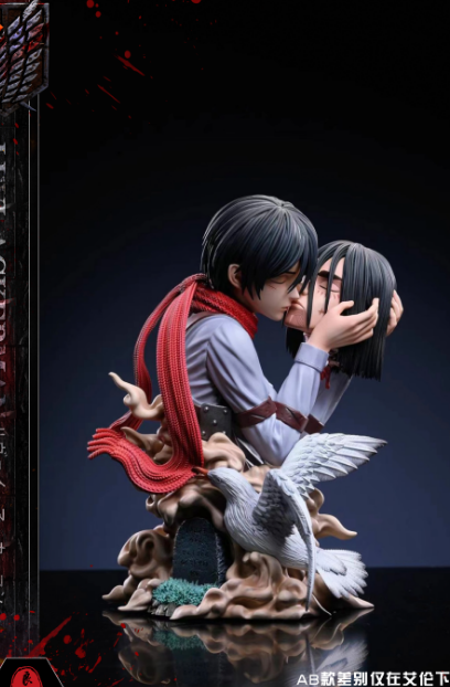 In-stock LC Studio - Attack on Titan #8 Kiss of Death Mikasa Holding the Head Statue(GK)-