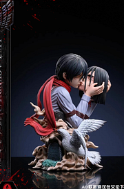 In-stock LC Studio - Attack on Titan #8 Kiss of Death Mikasa Holding the Head Statue(GK)-