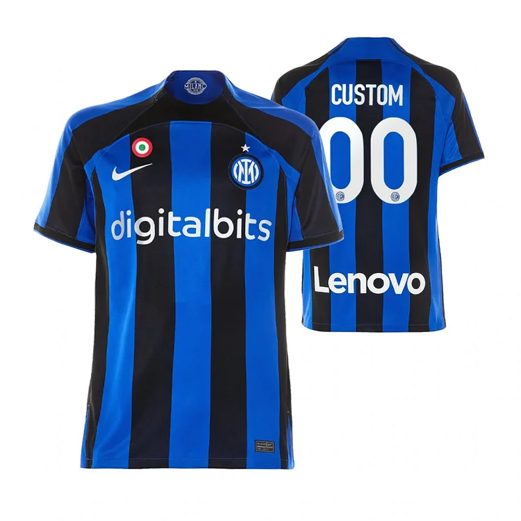 Inter Milan Home Shirt Kit 2022-2023 ( Printing Your Name )