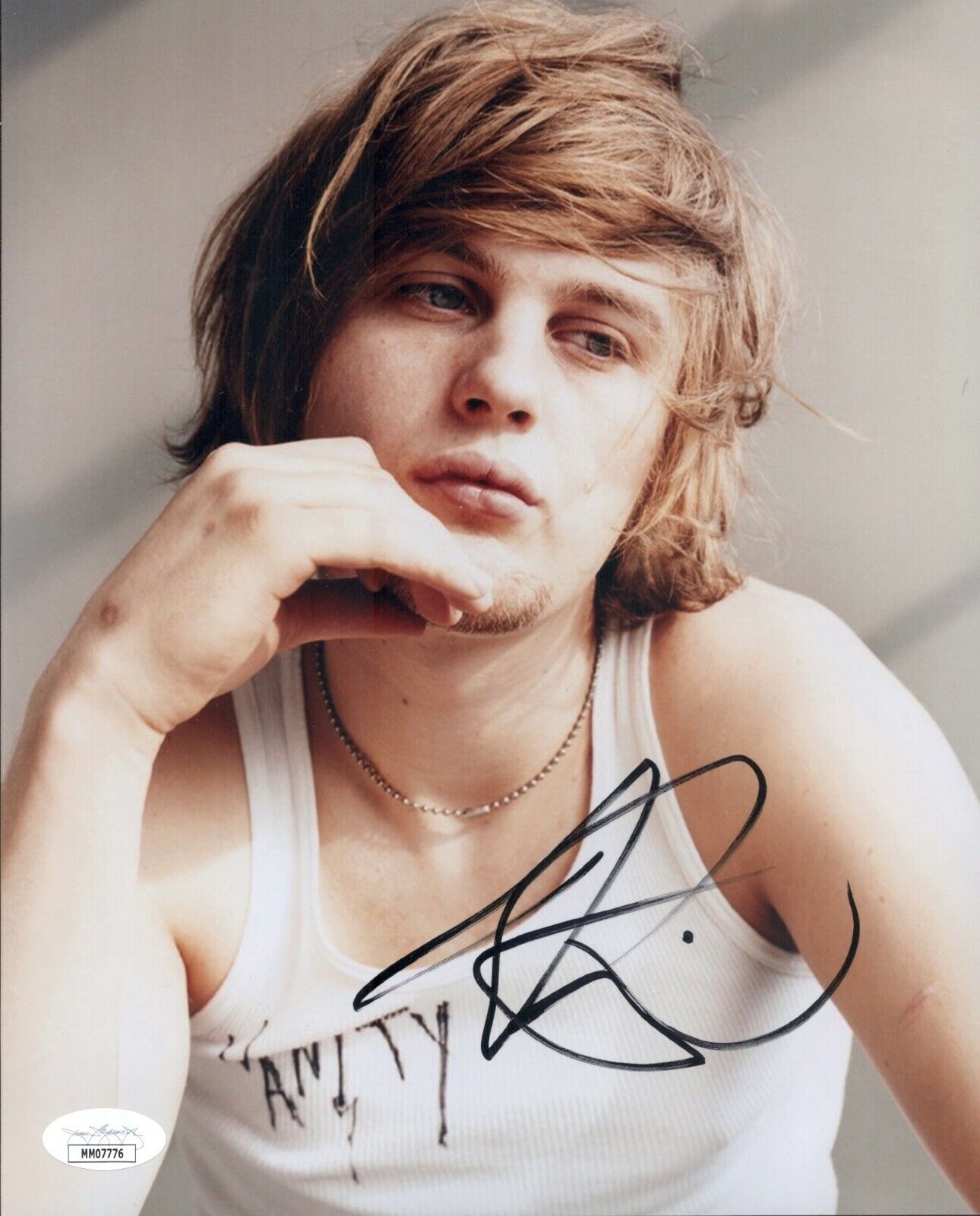 MICHAEL PITT Signed LAST DAYS / THE DREAMERS 8x10 Photo Poster painting Autograph JSA COA