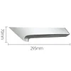 Car Inner Door Pull Trim Cover Silver for Toyota Camry 2006-2011 Car Accessories