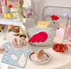 Vintage Hen Bread Basket Template - With Instructions