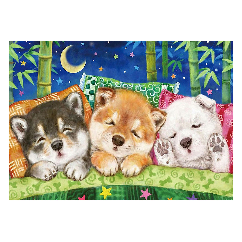 

Dog - Round Drill Diamond Painting - 40*30CM, 501 Original