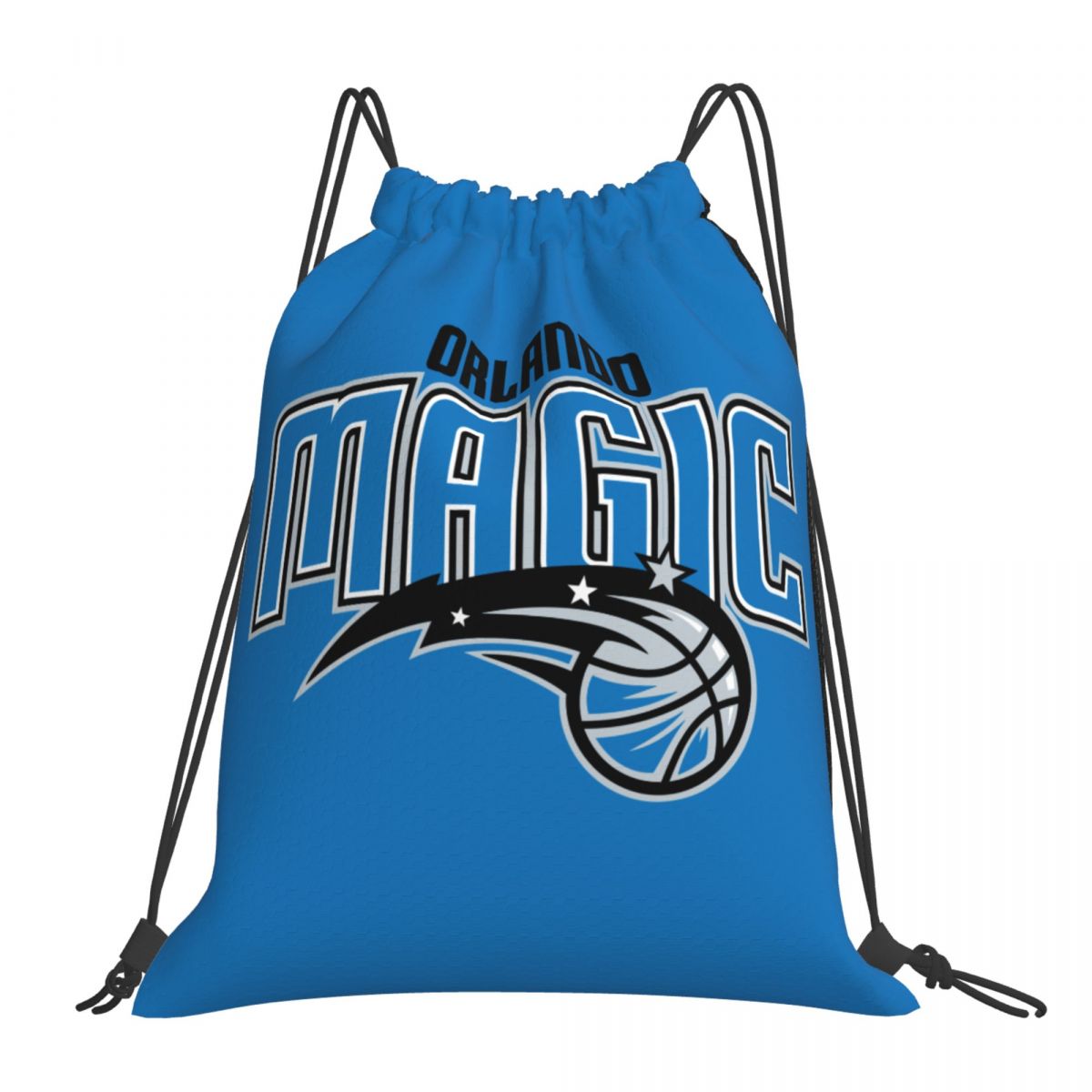Orlando Magic Logo Unisex Drawstring Backpack Bag Travel Sackpack