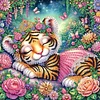 Tiger - Crystal Rhinestone Diamond Painting
