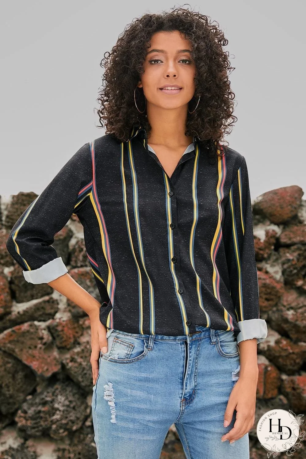 Versatile Stripe Top