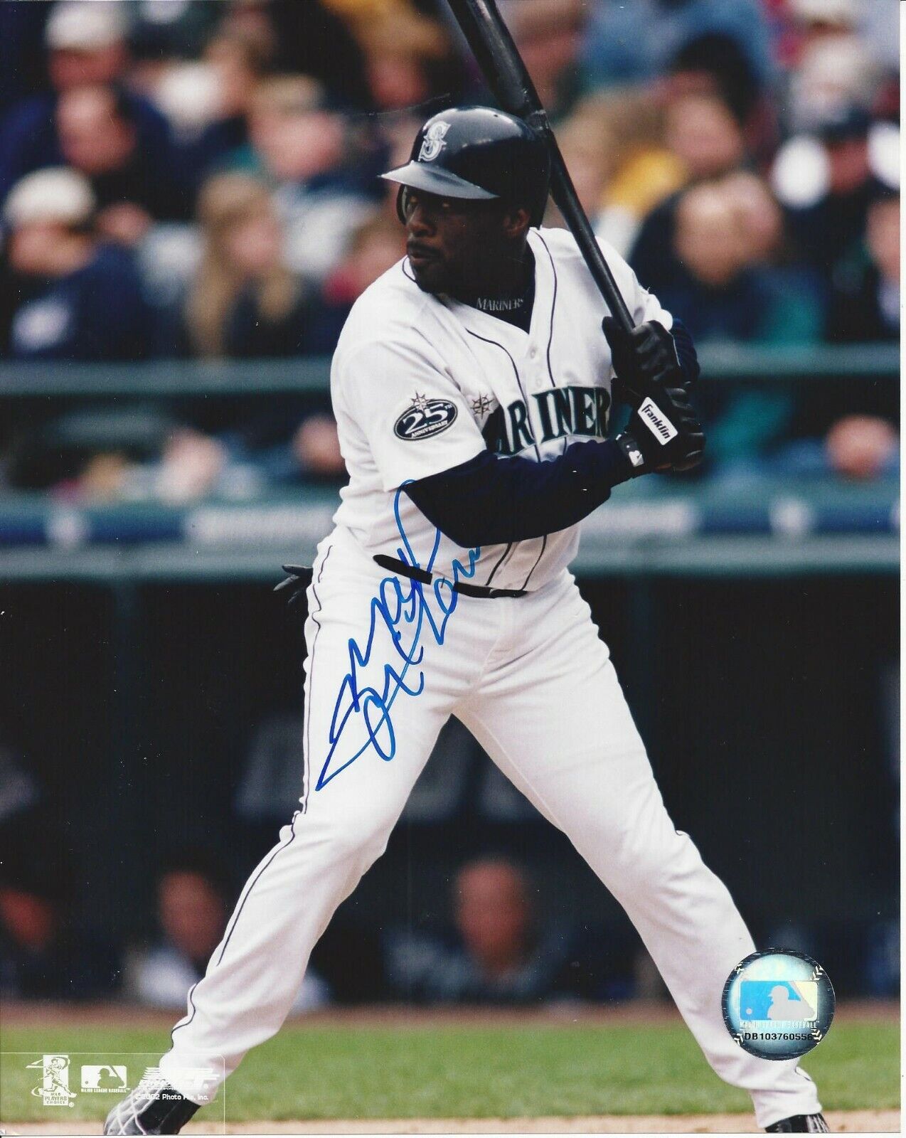 Mark McLemore Autographed 8x10 Seattle Mariners#S1050