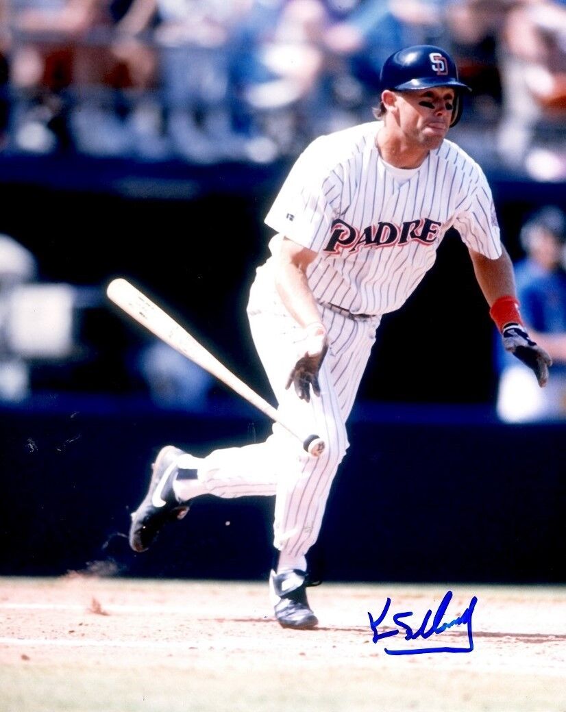 Signed 8x10 KURT STILLWELL San Diego Padres Autographed Photo Poster painting - COA