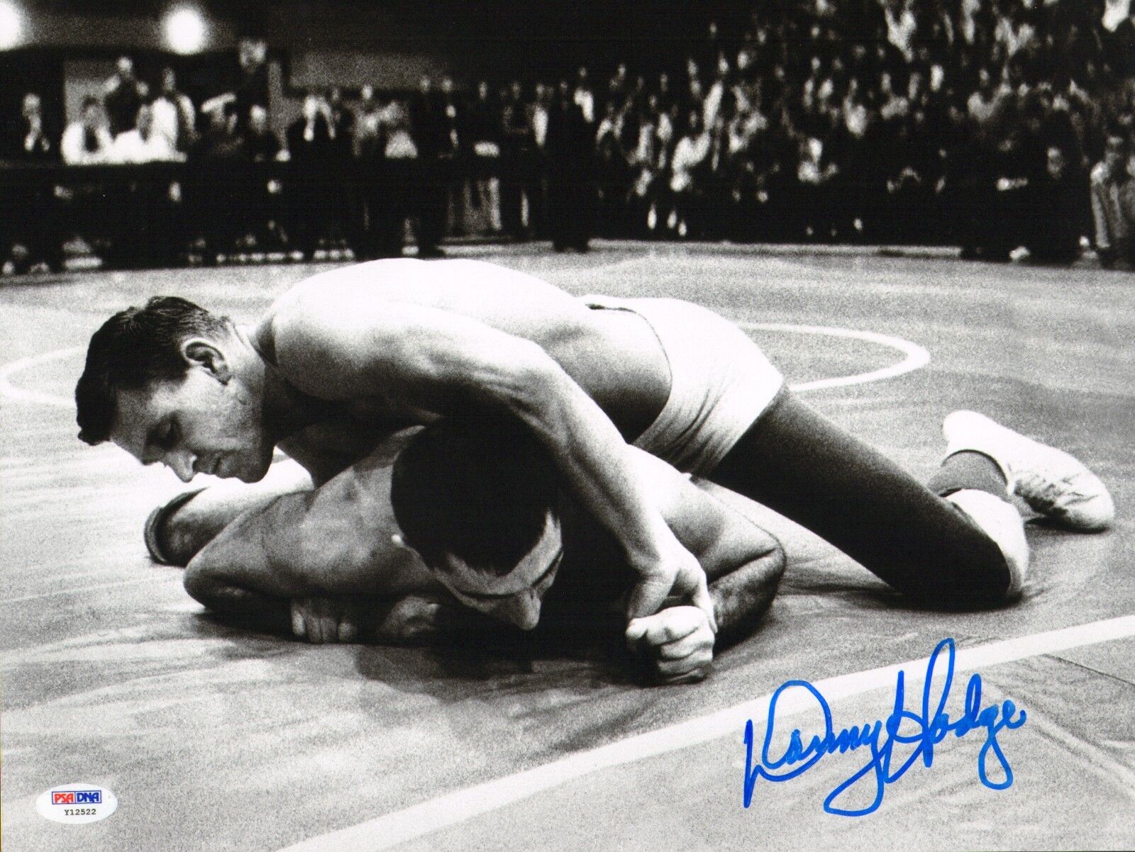 Danny Hodge Signed 11x14 Photo Poster painting PSA/DNA COA Oklahoma Sooners Wrestling Autograph