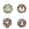 DIY Christmas Wreath Art Acylic Crystal Rhinestone Hanging Craft Kits