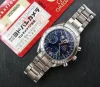 All photos are of the actual watch in stock  Omega Speedmaster Day-Date 39 Blue Dial Steel Mens Watch 3523.80.00