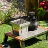 Small Stove Indoor And Outdoor Portable Foldable Stainless Steel Barbecue Stove