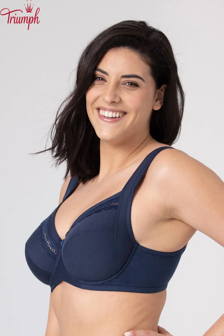 Triumph - (4 peças) Soutien de algodão com armação