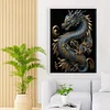 (Stamped/Counted) Dragon - 11CT Cross Stitch 40*60cm/15.75*23.62in(Big Size)