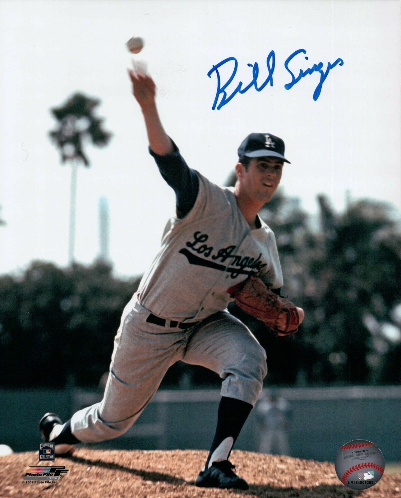 Bill Singer Signed 8X10 Photo Poster painting Autograph Los Angeles Dodgers Pitching Auto COA