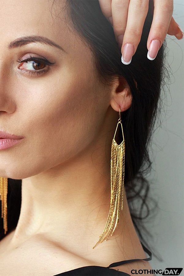 Vintage Long Tassel Earrings