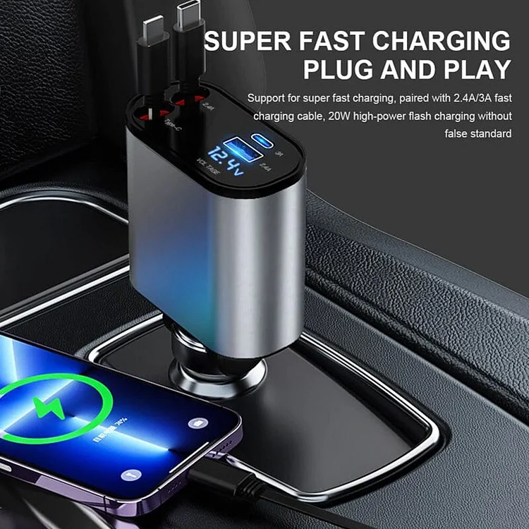 Car Charger with Wire | 168DEAL