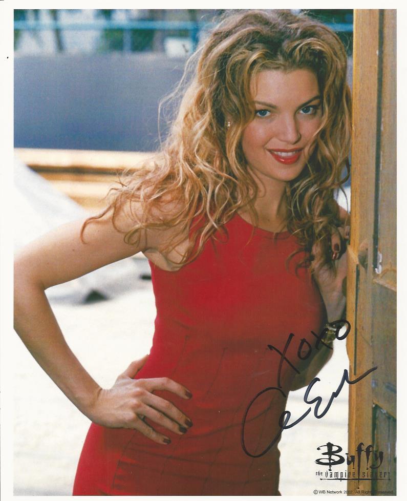 Clare Kramer - Buffy signed Photo Poster painting