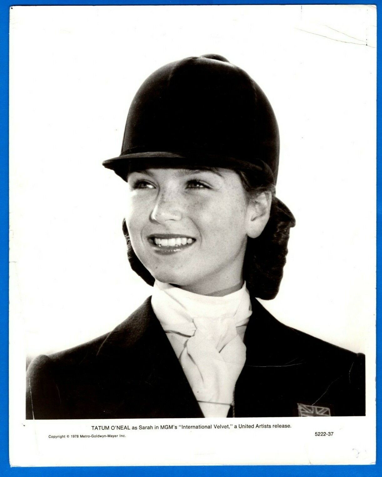 TATUM O'NEAL Actress Vintage 8x10 Promo Press Photo Poster painting 1978 INTERNATIONAL VELVET