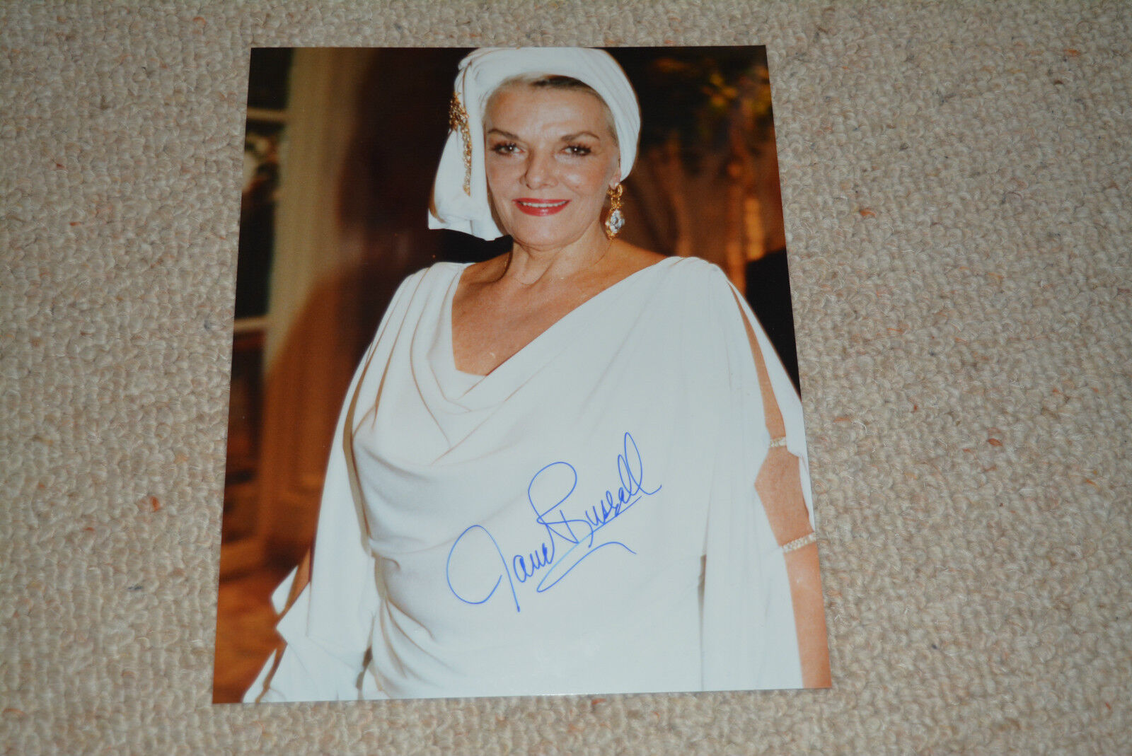 JANE RUSSELL signed autograph 8x10 20x25cm In Person +2016