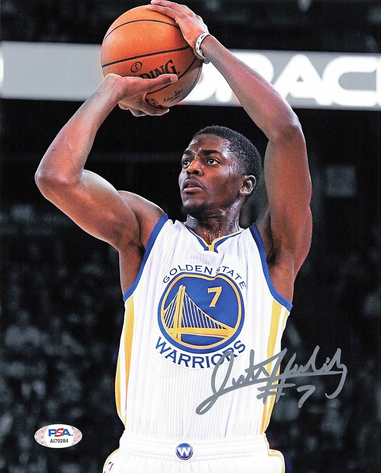 Justin Holiday signed 8x10 Photo Poster painting PSA/DNA Golden State Warriors Autographed