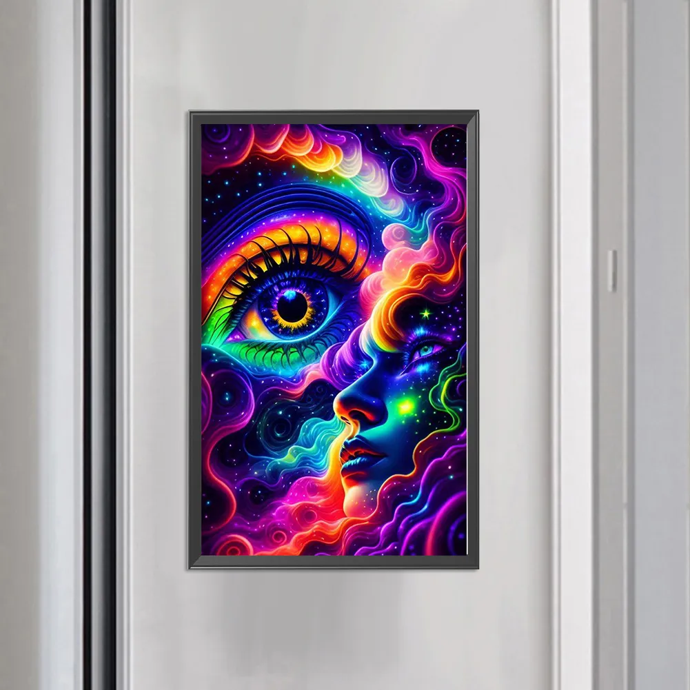 Diamond Painting - Full Round Drill - Colorful Cloud Eye(Canvas|40*65cm)