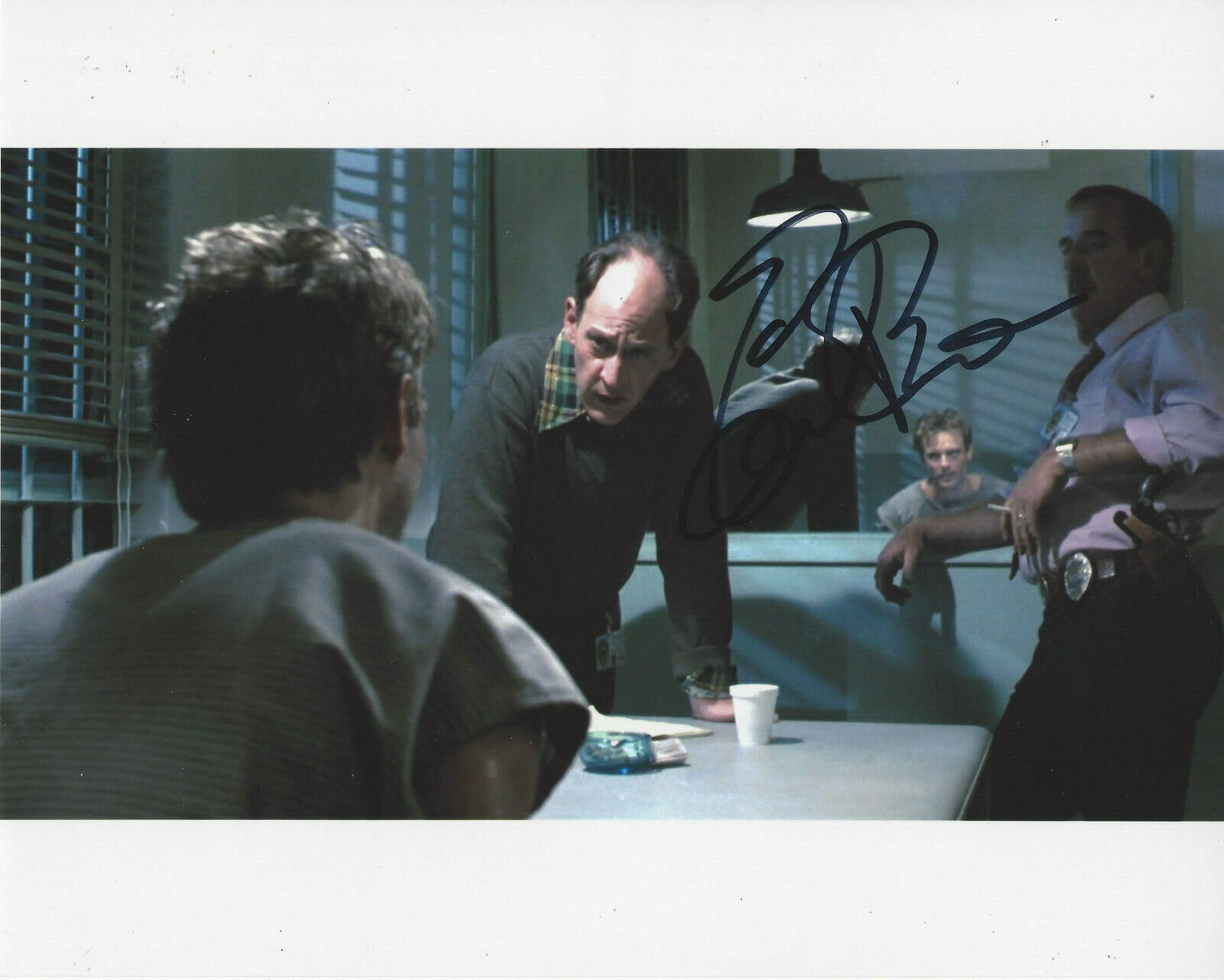 EARL BOEN SIGNED AUTHENTIC 'TERMINATOR' DR. DILBERMAN 8x10 MOVIE Photo Poster painting D w/COA