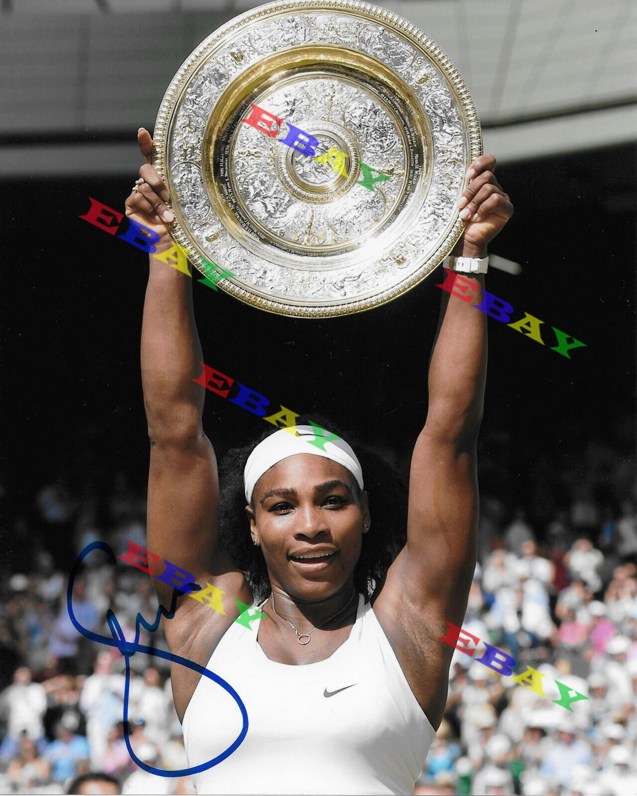 Tennis Legend Serena Williams Signed Autographed 8x10 Photo Poster painting Reprint