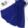 Soft Chiffon Rhinestone Women Long Scarf Flowing Hijab Shawl