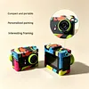 Mini retro digital camera, portable for students on campus, small camera with built-in filters, CCD camera