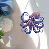 Diamond Painting Acrylic Octopus Diamond Painting Dots Hanging Pendant