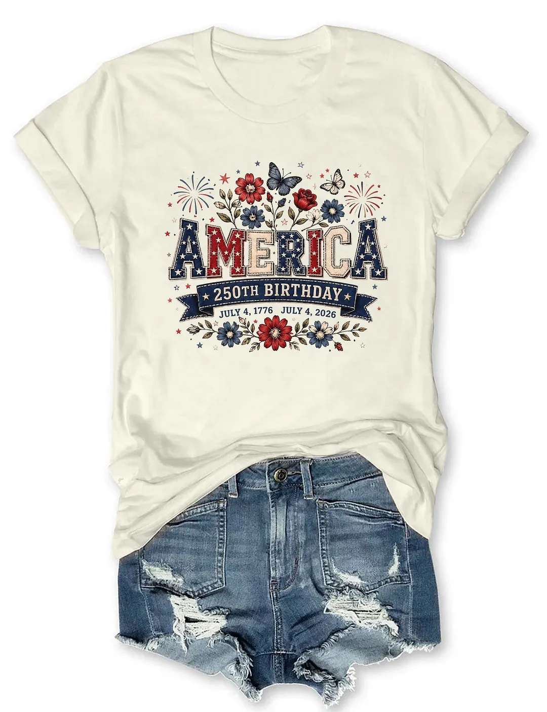 America 250th Birthday T-shirt