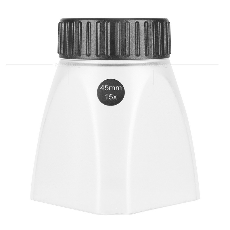 

15X High Magnification Optical Lens Desktop Loupe Cylindrical HD Magnifier, 501 Original