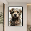 West Highland Terrier-11CT Stamped Cross Stitch 40*60cm(Big Size)