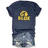 Go Blue Michigan Wolverines Tee