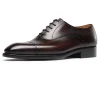 Handmade Formal Mens Captoe Leather Oxford Dress Shoes