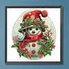 Diamond Painting-DIY Crystal Rhinestone Xmas Snowman