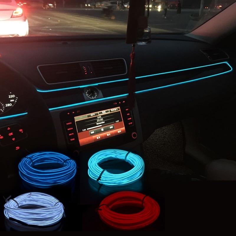 EL Wire car led strip light for Neon decoration light