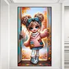 (40*70cm)Girl - Full Round Drill Diamond Painting
