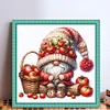 Tomato Gnome-11CT Stamped Cross Stitch 45*45cm/17.72*17.72in